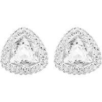 Swarovski Begin White Crystal Triangle Stud Earrings 5098511