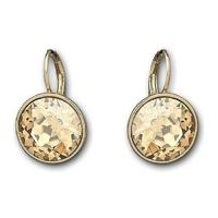 Swarovski Bella Gold Plated Faceted Crystal Drop Earrings 901640