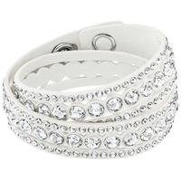 Swarovski Slake Dot White Clear Crystal Bracelet 5240623