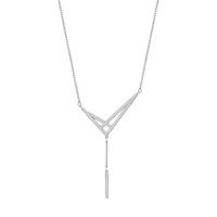 Swarovski Ladies Rhodium Plated Fine Necklace 5230661