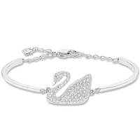 Swarovski Swan Pave Swan Half Bangle 5011990