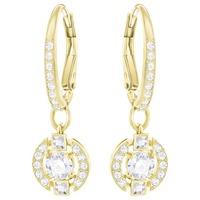 Swarovski Sparkling Dancing Crystal Gold Plated Drop Earrings 5290963