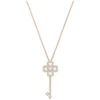 Swarovski Deary Key Small Rose Gold Plated Necklace 5345157