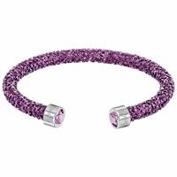 Swarovski Crystaldust Purple Cuff Bangle 5278499