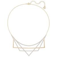 Swarovski Geometry Rose Gold Plated Crystal Necklace 5265587