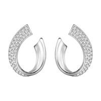 Swarovski Exist Small Clear Crystal Open Earrings 5197790