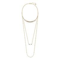 Swarovski East Gold Plated Multi Long Necklace 5181457