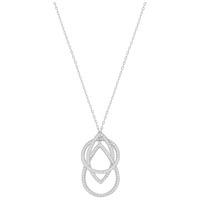 Swarovski Genius Interlocking Loops Crystal Necklace 5269542