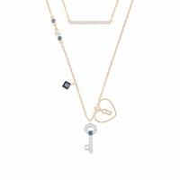 swarovski glowing multicoloured key necklace 5273295