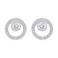 swarovski creativity small open circle earrings 5201707