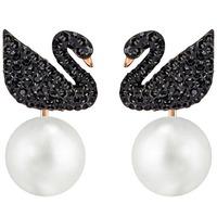 Swarovski Iconic Swan Pierced Earring Jackets 5193949