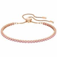 Swarovski Subtle Rose Gold Plated Pink Crystal Bracelet 5274312