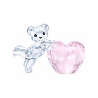 Swarovski Kris Bear Pink Heart Figurine 5265323