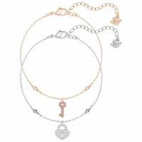 Swarovski Crystal Wishes Key Bracelet Set 5272251
