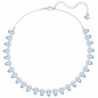 Swarovski Gallery Blue All Around Crystal Necklace 5277514