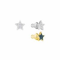 Swarovski Crystal Wishes Star Stud Earrings Set 5276612