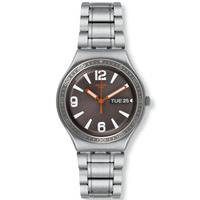 swatch mens irony big grandseigneur bracelet watch ygs776g