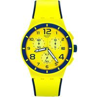 swatch mens solleore strap watch susj401