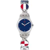 Swatch Ladies\' Marinette Multicoloured Watch LK344G