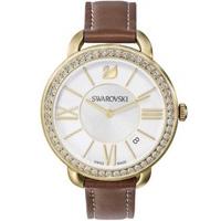 Swarovski Ladies Aila Gold Plated Strap Watch 5095940