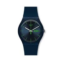 Swatch Mens Blue Rebel Watch SUON700