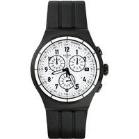 Swatch Black Chronograph Watch YOB403