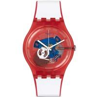 Swatch Unisex Clownfish Red Watch SUOR102