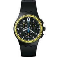 Swatch Mens Sifnos Chronograph Strap Watch SUSB404