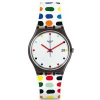 Swatch Milkolor Strap Watch GM417