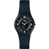 Swatch Blaumannn Blue Textile Strap Watch SFN123