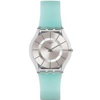 Swatch Ladies Summer Breeze Blue Strap Watch SFK397