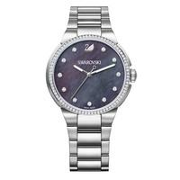 swarovski ladies city grey watch 5205990