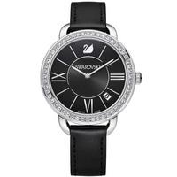 Swarovski Ladies Aila Day Black Strap Watch 5172151