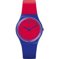 swatch blue loop strap watch gs148