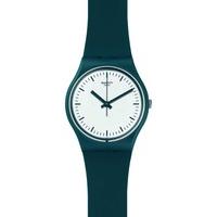 Swatch Mens Petroleuse Green Strap Watch GG222