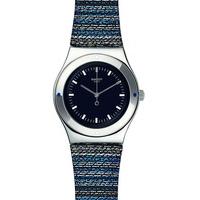 Swatch Mens Seaflash Blue Strap Watch YLS194