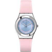 Swatch Ladies Rose Punch Strap Watch YLS182