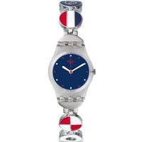 Swatch Ladies Marinette Multicoloured Watch LK344G