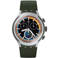 Swatch Mens Moss Chronograph Strap Watch YYS4009