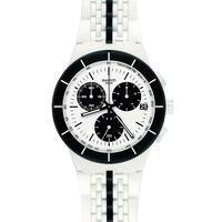 Swatch Mens Piste Noire Two Colour Watch SUSW407