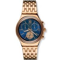 swatch mens blue win chronograph ycg409g