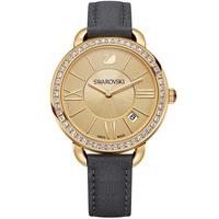 Swarovski Ladies Aila Day Gold Plated Strap Watch 5221141