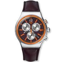 Swatch Mens Chronograph Prisoner Strap Watch YVS413