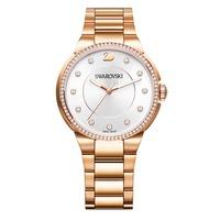 swarovski ladies city rose gold watch 5181642