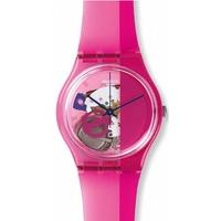 Swatch Ladies Pinkorama Strap Watch GP145