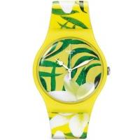 swatch unisex limbo dance strap watch suoj104