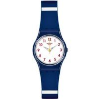 swatch ladies matelot multicoloured watch ln149