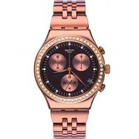 Swatch Precious Rose Chronograph Bracelet Watch YCG414G