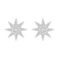 swarovski ladies fizzy star stud earrings 5230284