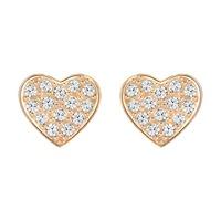 Swarovski Cupid Crystal Heart Earrings 5198936